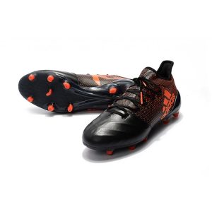 Kopačky Pánské Adidas X 17.1 FG – Černá oranžový